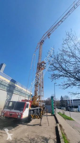 Kran Spierings Auto- Turmdrehkran Gittermast...