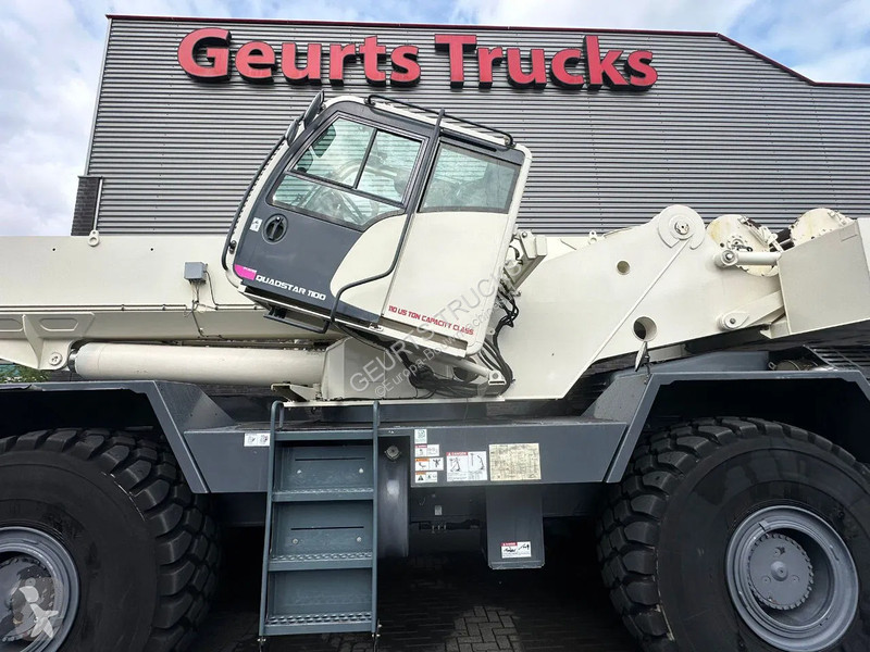 Grua Terex RT110 QUADSTAR ROUGH TERRAIN CRANE +...