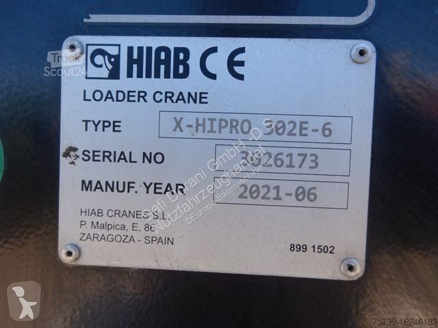 Camion Scania R490 Abroller + HIAB 302E-6...