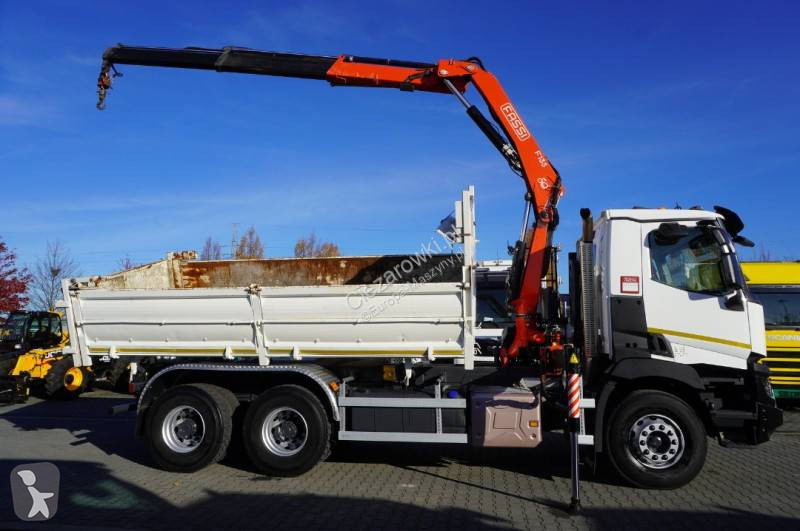 Grúa Renault C380 E6 6×4 / HDS Fassi F135 2700...
