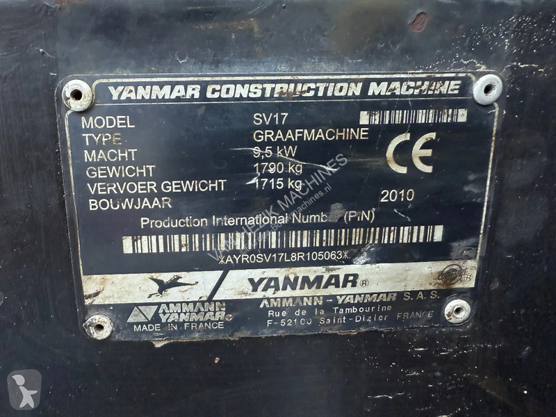 Grua Yanmar