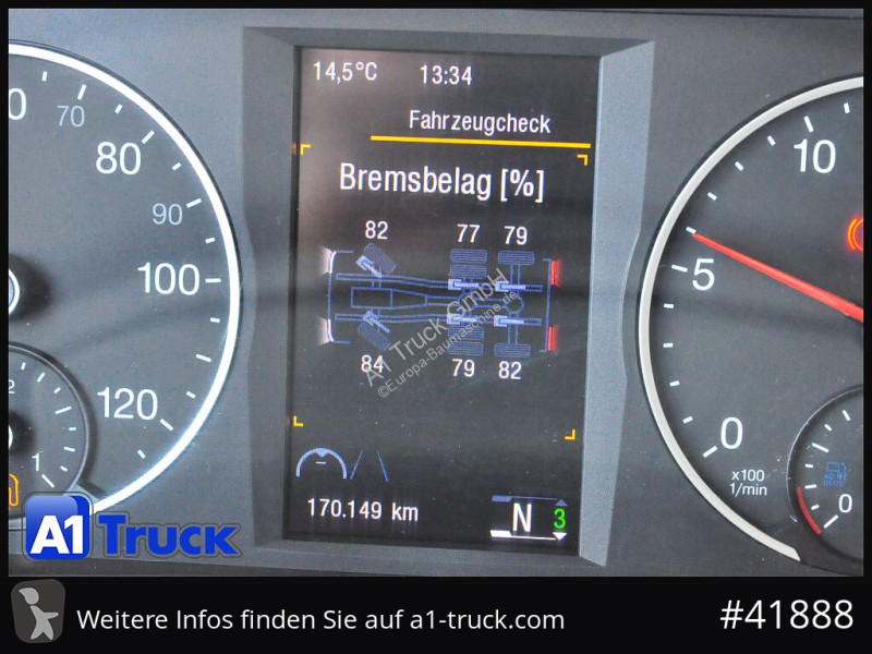 Кран MAN TGX 26.510 LL  PK 17.001L Intarder...