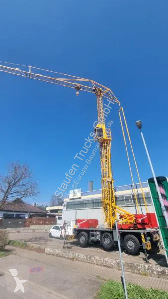 Kran Spierings Auto- Turmdrehkran Gittermast...