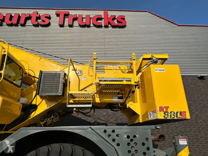 Kran Grove RT880E ROUGH TERRAIN CRANE + JIB + 2...