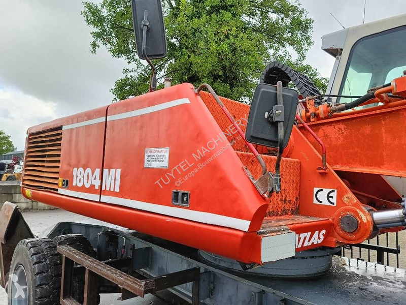 Grua Atlas 33,5 T waste handler overslagkraan...