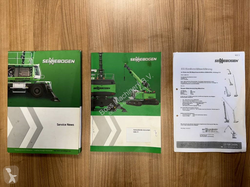Žeriav Sennebogen 825 - Excellent Condition /...
