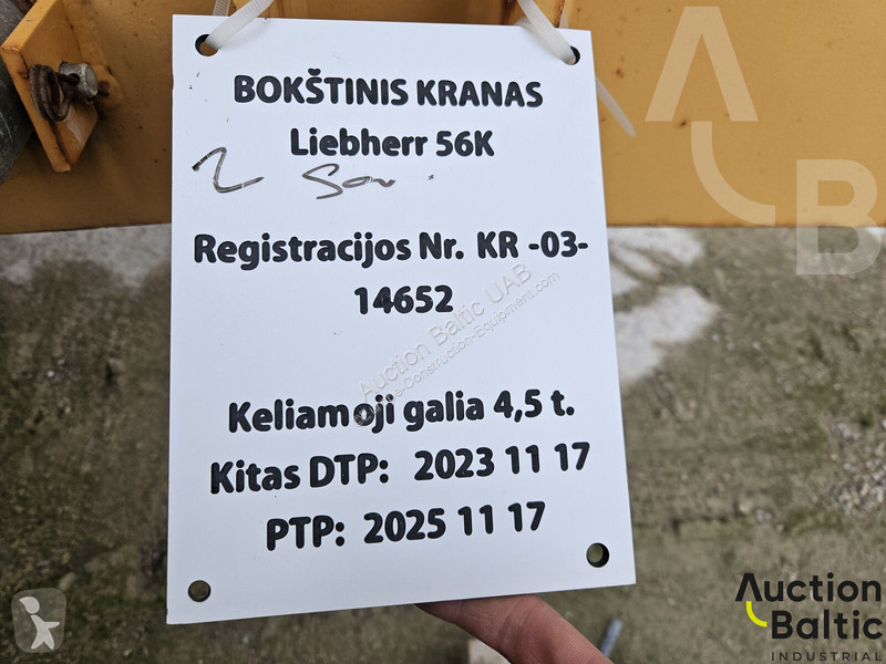 Žeriav Liebherr 56K