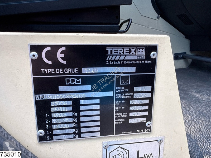 Kran Terex PPM TC40 6x4, 40.000 kg, 30,4 mtr