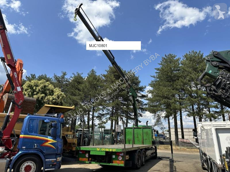 Camion MAN TGA 6X2 BL + CRANE PALFINGER PK...