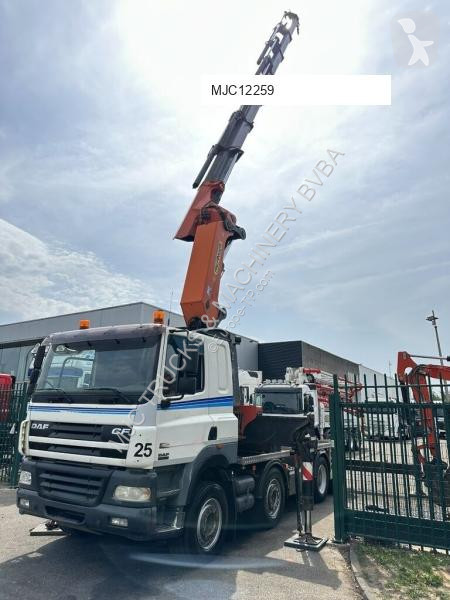Traktor DAF 85480 8x4 + CRANE PALFINGER PK90002...