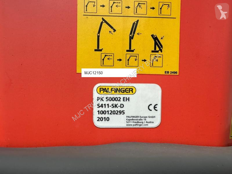 Kamion Volvo FH 500 6X2 + CRANE PALFINGER...