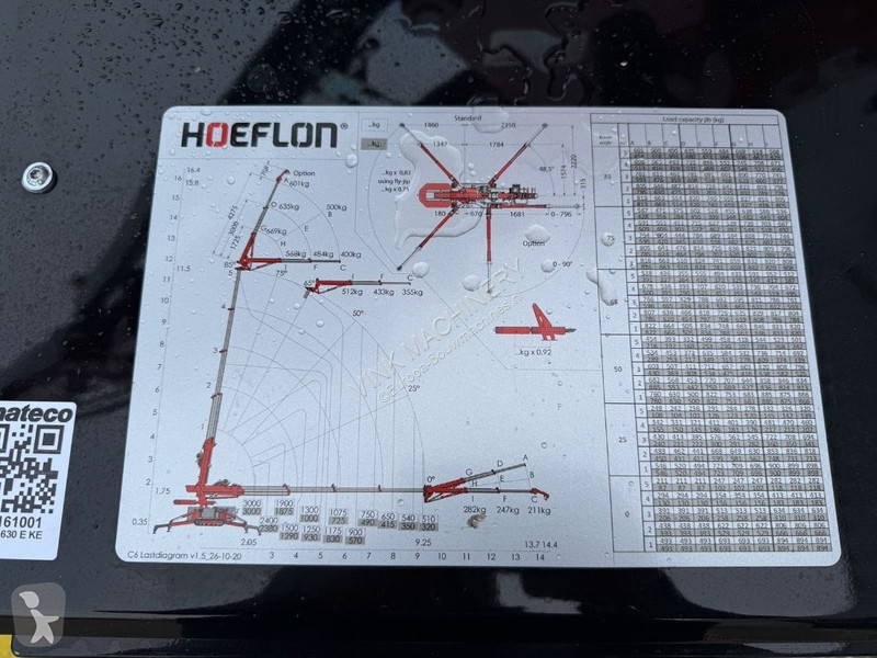 Dźwigi Hoeflon C6e SOLD