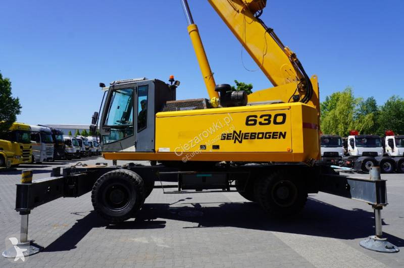 Kran Sennebogen 630 rough terrain crane / Range...
