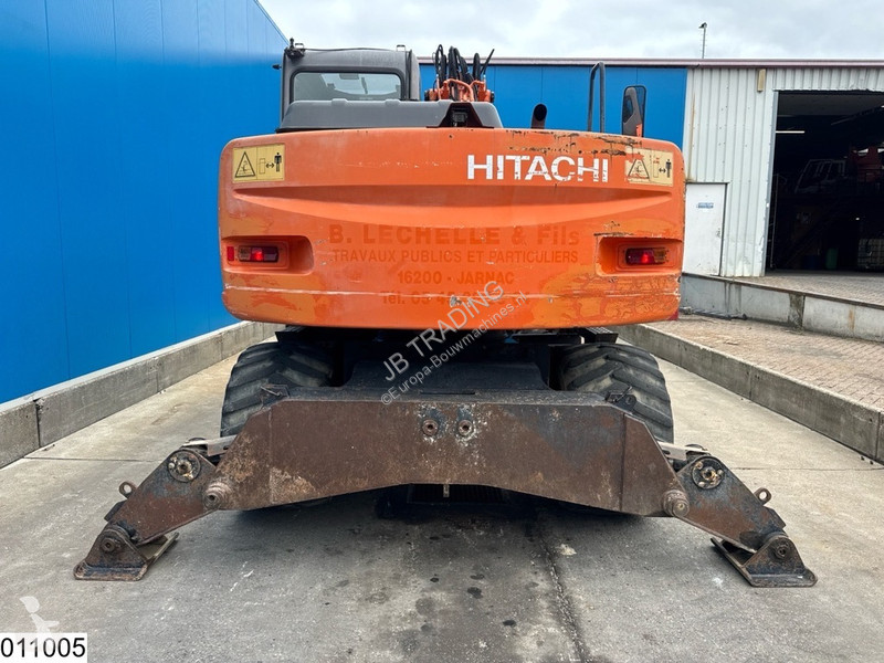 り－ 轮胎式挖掘机二手日立ZX 130 W 4x4, 87,5 kW, 13885 h, 2-piece boom