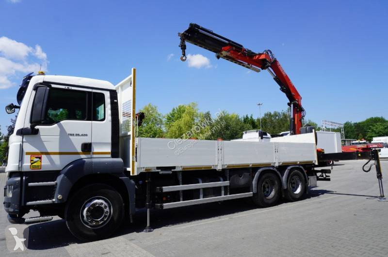 رافعة MAN TGS 26.420 6×4 / Fassi F215A.2.24 /...