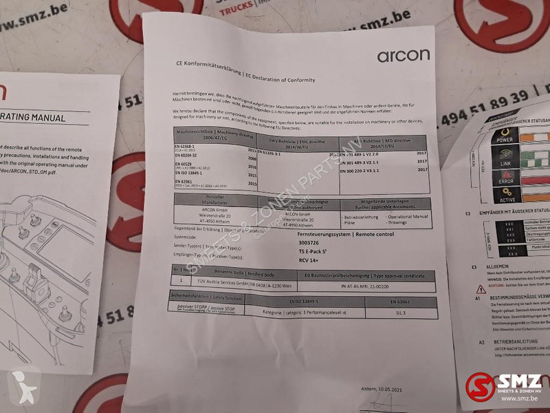 Кран  Afstandsbediening autolaadkraan T5 +...