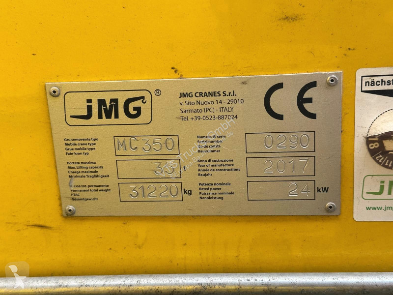 Kran JMG JMG MC 350 Elektro Pick & Carry-Kran