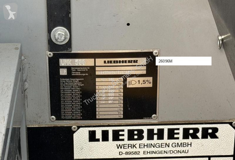 Macara Liebherr MK100