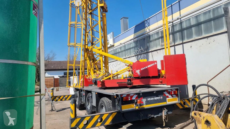 Kran Spierings Auto- Turmdrehkran Gittermast...