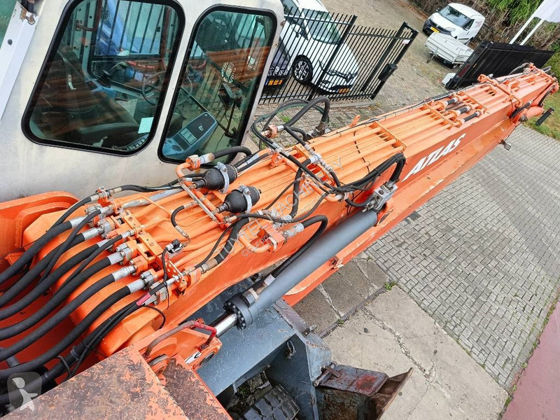 Grua Atlas 33,5 T waste handler overslagkraan...