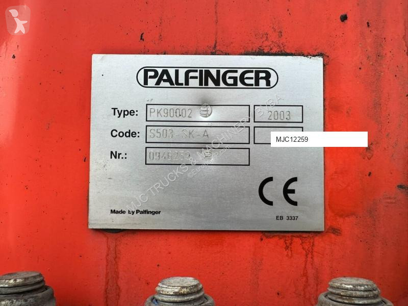 Traktor DAF 85480 8x4 + CRANE PALFINGER PK90002...