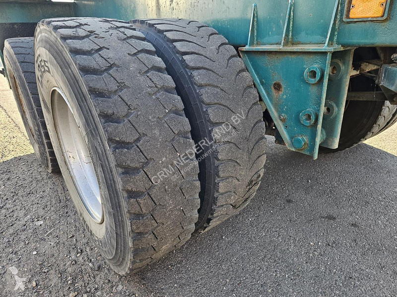 نصف مقطورة  TB 18 - WOOD TRAILER WITH CRANE -...