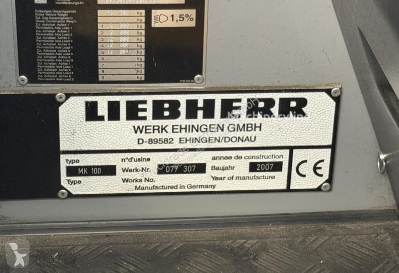 Кран Liebherr MK100