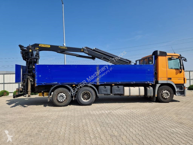 Camion Mercedes Actros 2544 * 6x2 * PALFINGER...