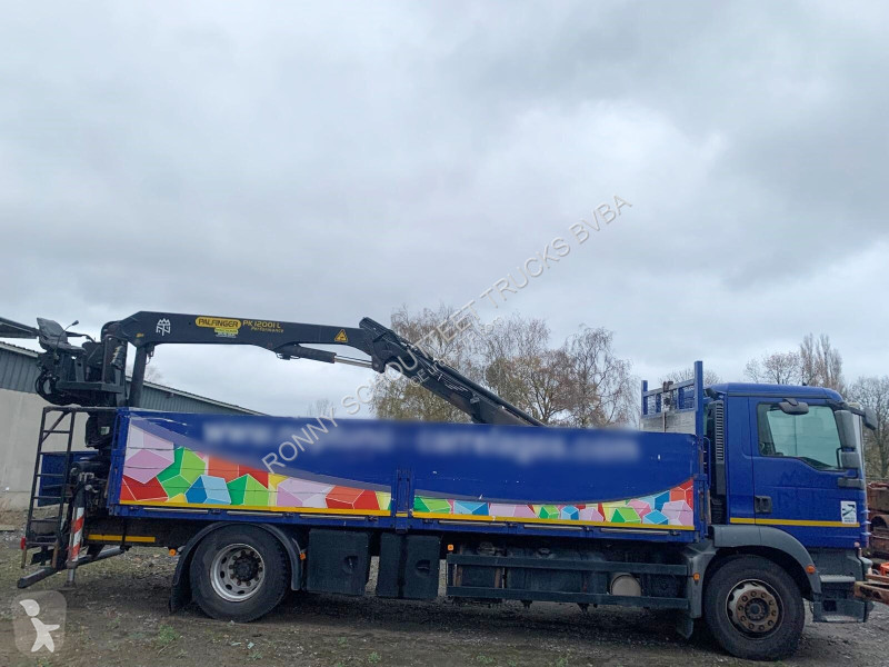 Grúa MAN TGM 18.290 4x2 BL mit MOTORSCHADEN!...