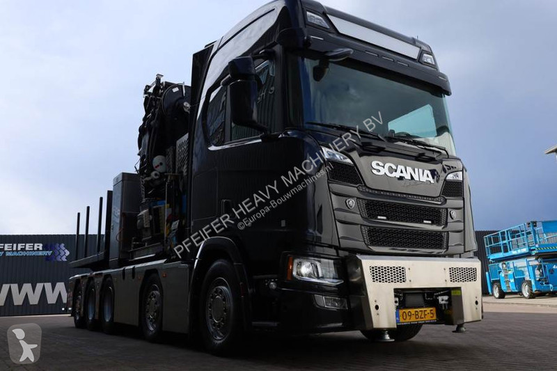 Camion Scania 540 B10x4 With COMACH 150tm Crane...