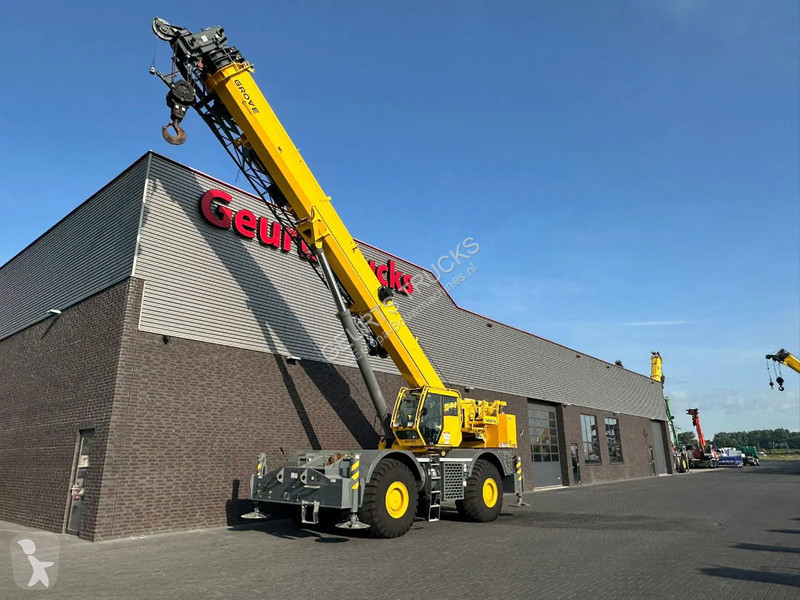 Kran Grove RT880E ROUGH TERRAIN CRANE + JIB + 2...