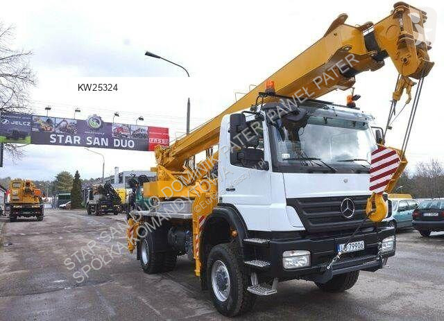 Jeřáb Mercedes 4x4 AD 14 CKD Euro 5 Cran KRAN