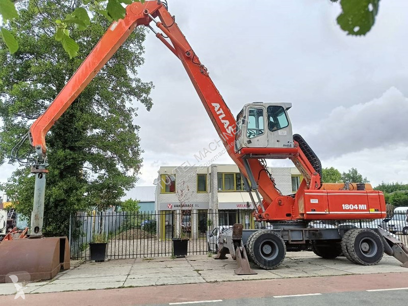 Grua Atlas 33,5 T waste handler overslagkraan...