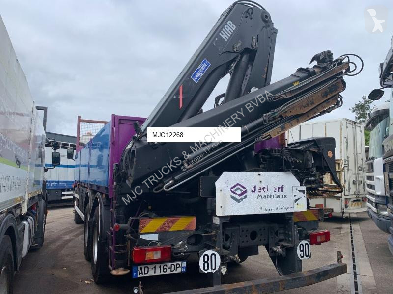 Camión Volvo -360 6x4 + HIAB 166 B-3