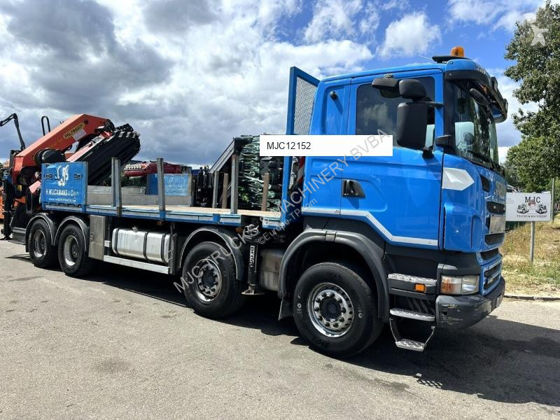 Camión Scania G440 8x4 + (26.5m!) CRANE...
