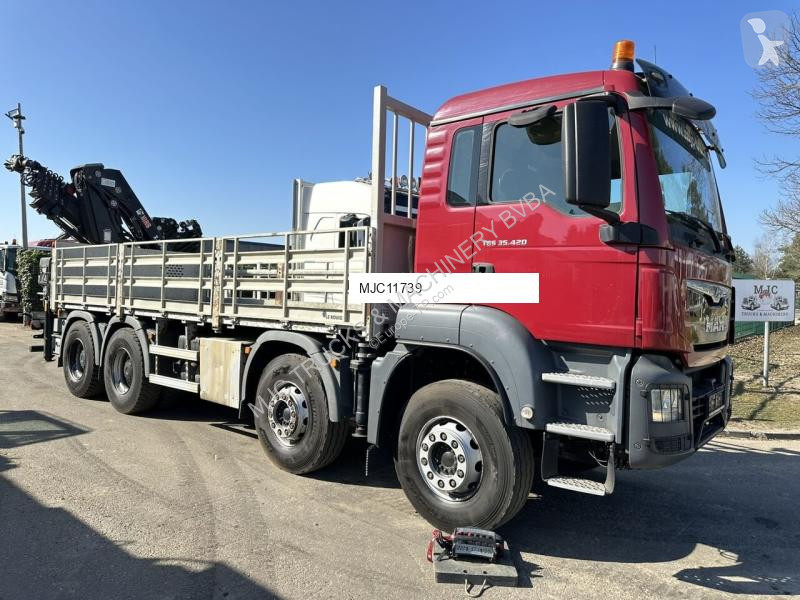 Kamion MAN TGS 35420 8x4 + CRANE HIAB X-HIPRO...