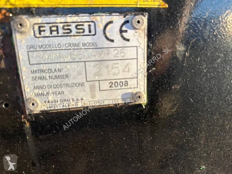 تجهيزات الآليات الثقيلة Fassi 660 + JIB
