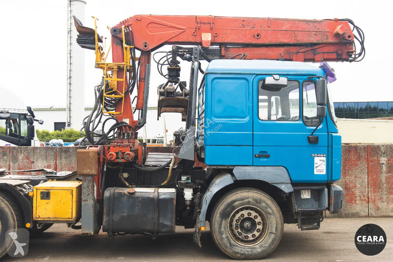 Kran Loglift F240 tested all OK! Full set...