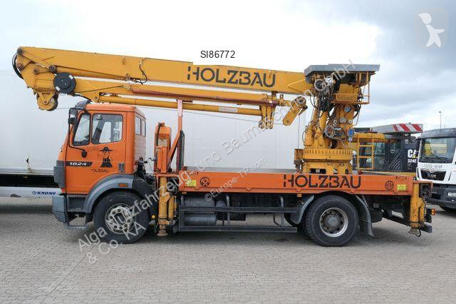 Kran Mercedes 1824 4x2, Effer 39000BL 2S, 29m,...
