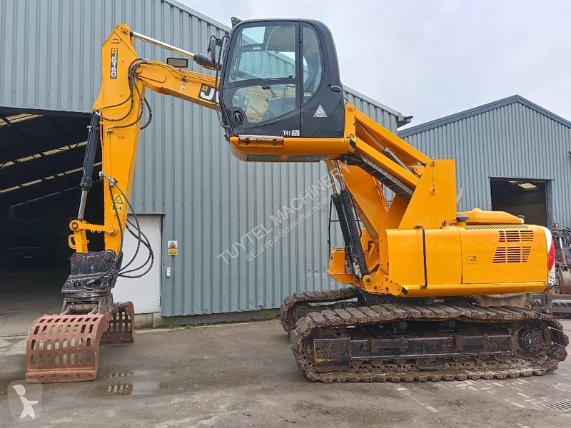 Kran JCB JS160HR tracked waste industry handler...