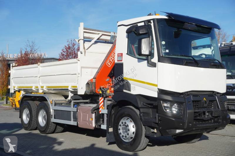 Grúa Renault C380 E6 6×4 / HDS Fassi F135 2700...