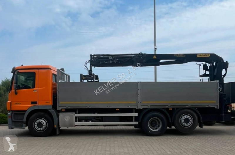 Macara  Actros 2544 * 6x2 * PALFINGER PK21001L...