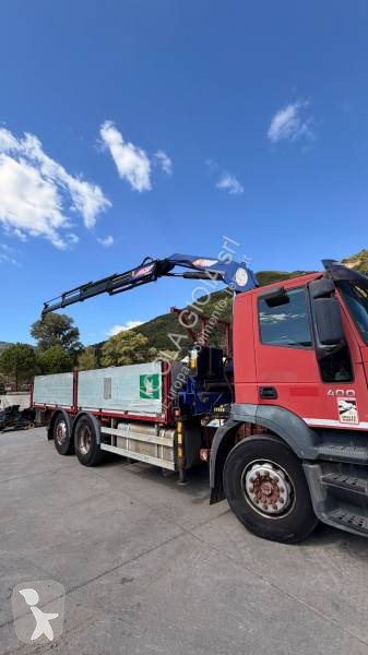 Kamion jeřáb bočnice Iveco