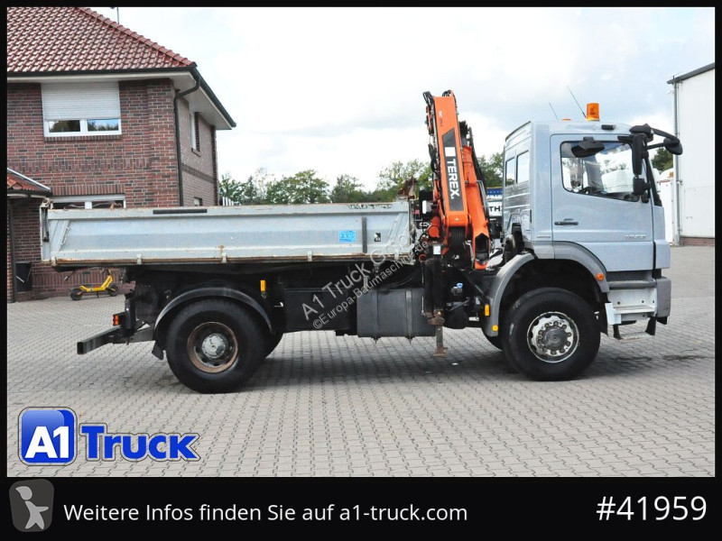 Кран Mercedes Axor 1833, 4x4, Kran 3 Seiten...
