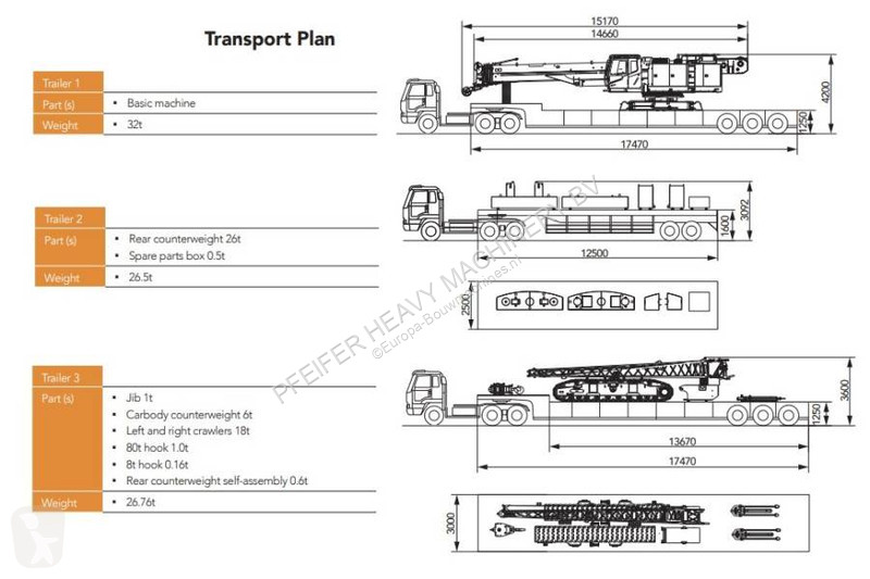 Grúa Sany SC800TB Valid inspection, *Guarantee!...