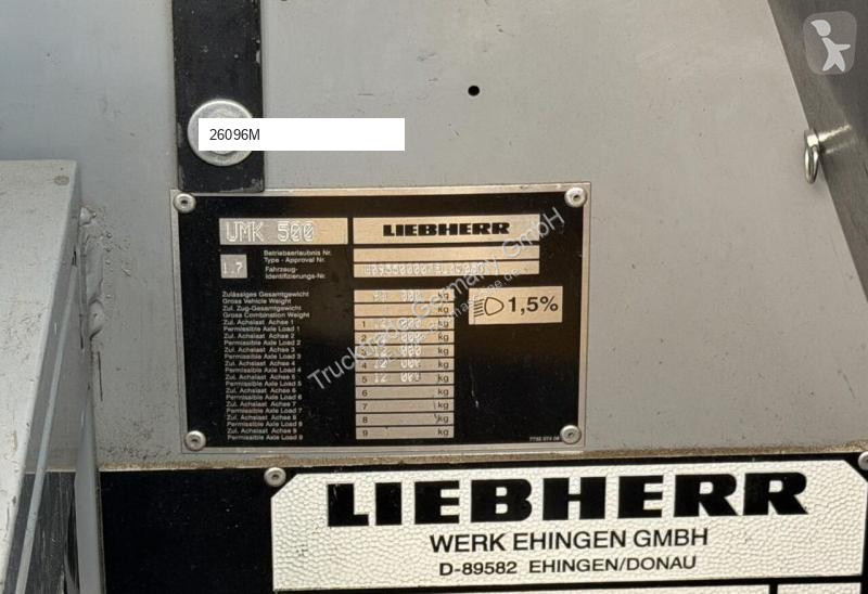 Žeriav Liebherr MK100