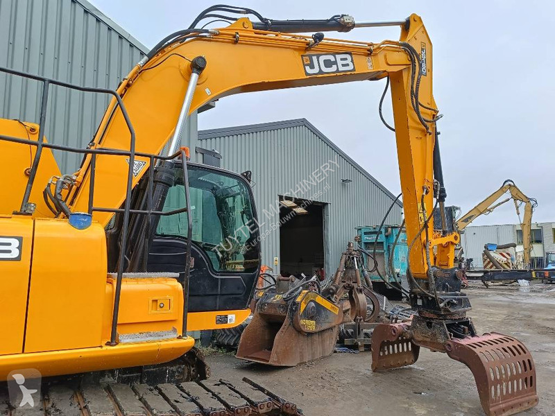 Kran JCB JS160HR tracked waste industry handler...