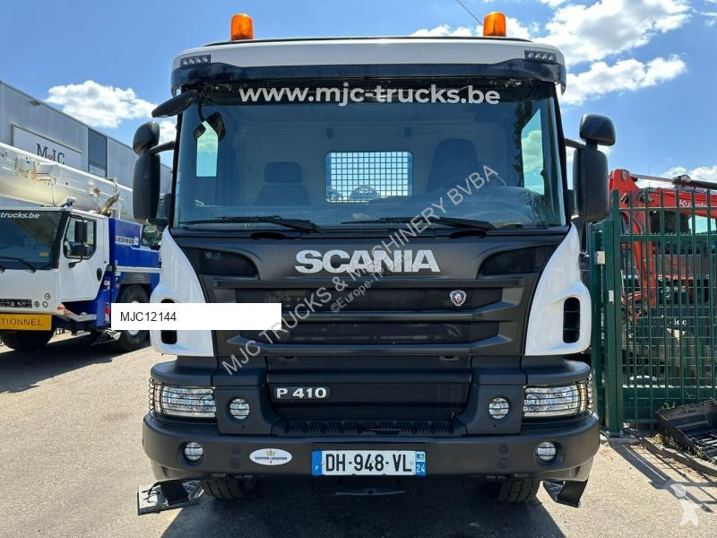 Camion Scania P410 6x4 + CRANE HIAB 166 ES-4 -...