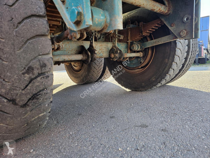 نصف مقطورة  TB 18 - WOOD TRAILER WITH CRANE -...