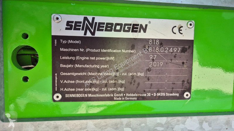 Kran Sennebogen 818ME